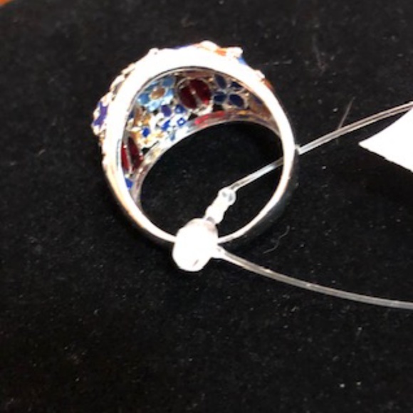 *HOST PICK* Vibrant Sterling Silver Dome Ring *NEW* - Picture 4 of 4